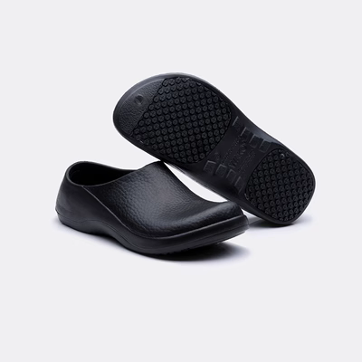 Wako Slide Chef Giày đặc biệt Giày chống thấm dầu Giày mùa hè Giày đế xuồng Giày công sở Giày nhà bếp nam
