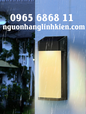 Đèn tường năng lượng mặt trời Pancolor đèn sân vườn ngoài trời đèn sân nhà cảm biến điều khiển ánh sáng đèn đèn tường ngoài trời đèn đường chống thấm nước pha năng lượng mặt trời den pha led nang luong mat troi