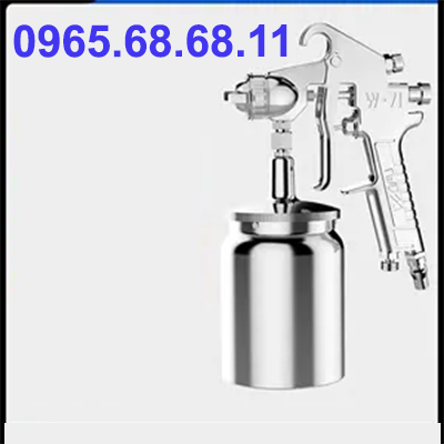 Wufu W-71 súng phun sơn ô tô máy bơm không khí trên và dưới nồi W-77 khí nén sơn cao su đặc biệt cao nguyên tử hóa súng phun sơn súng sơn ff súng phun sơn s710