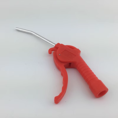 Yamashi-type nhựa thổi súng ar-ts tóc nổ súng màu đỏ tay cầm thổi súng với một máy đóng gói có chiều dài đóng gói súng rửa xe bằng khí nén
