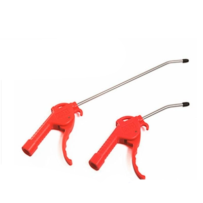 Yamashi-type nhựa thổi súng ar-ts tóc nổ súng màu đỏ tay cầm thổi súng với một máy đóng gói có chiều dài đóng gói Súng xịt bụi