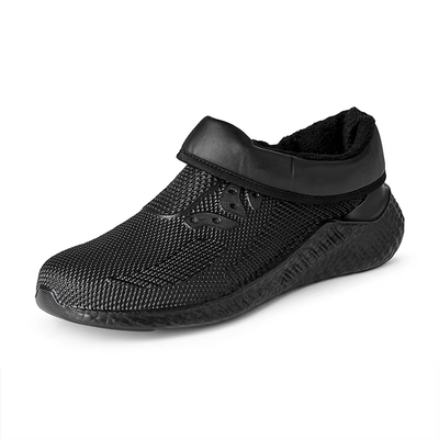 Wako Slide Chef Shoes Men Plus Velvet Winter Chống trượt Không thấm nước, Chống dầu, Nhà hàng Nhà hàng Nhà hàng Khách sạn Công việc