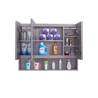 súng hơi khí nén nhỏ Tủ gương inox treo tường riêng phòng tắm treo tường tủ rửa tay gương phòng tắm lưu trữ tủ đựng đồ kệ súng hơi máy nén khí súng xịt khô khí nén