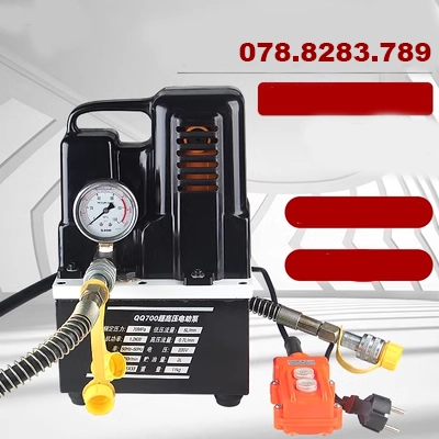 QQ-700 mới siêu nhỏ bơm thủy lực điện máy bơm thủy lực cực cao áp bơm điện van điện từ trạm bơm thủy lực van dien thuy luc van gat tay thuy luc