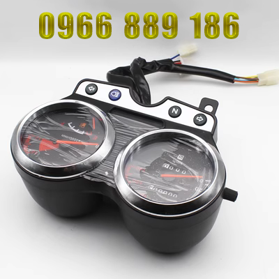 đồng hồ điện tử cho sirius Xe Máy Bảng Dụng Cụ Junchi QS125-5 GT125 Tốc Độ Đồng Hồ Đo Tốc Độ Dụng Cụ Lắp Ráp Mã Đồng Hồ đồng hồ xe máy sirius đồng hồ xe 50cc