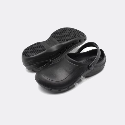 Wako / Slide Chef Giày Chống trượt Giày nam mùa hè Giày chuyên nghiệp Giày chuyên nghiệp Nhà hàng Canteen Dầu làm việc