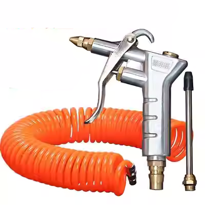 Kết nối áp suất vòi phun công cụ máy bay phản lực ống dẫn khí máy nén khí lò xo không khí ống áp suất cao thổi thổi súng thổi bụi súng rửa xe bằng khí nén