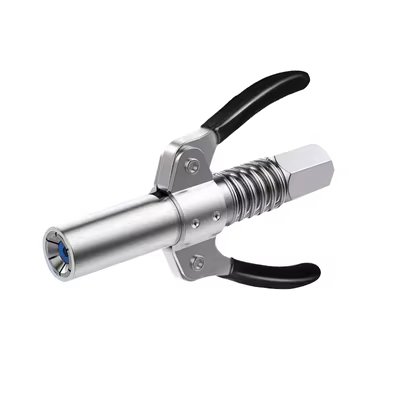 máy bơm mỡ bằng chân Đầu phun súng bắn mỡ, đầu phun súng, đầu phun súng bắn mỡ, đầu phun mỡ, kìm khóa miệng dẹt, inox chịu lực cao súng bơm mỡ bò bằng pin máy bơm mỡ bằng điện