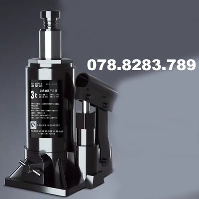 Kích ô tô thủy lực thẳng đứng ô tô 3 tấn t quay tay kích công cụ sửa chữa xe địa hình và thay lốp kích thủy lực lùn kích thủy lực lùn