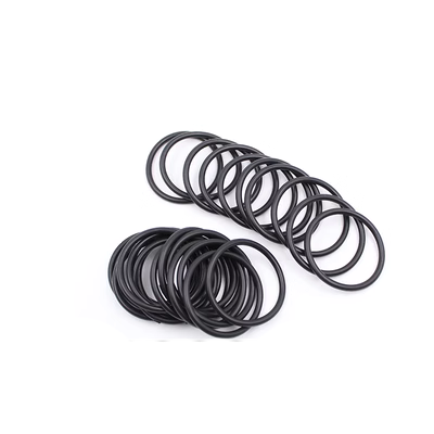 Vòng đệm chữ O bằng cao su flo màu đen đường kính ngoài 16-30-60-80-100* đường kính dây 4mm chịu áp lực, chống mài mòn và chịu nhiệt độ cao thay phớt xi lanh thủy lực phớt thủy lực nok
