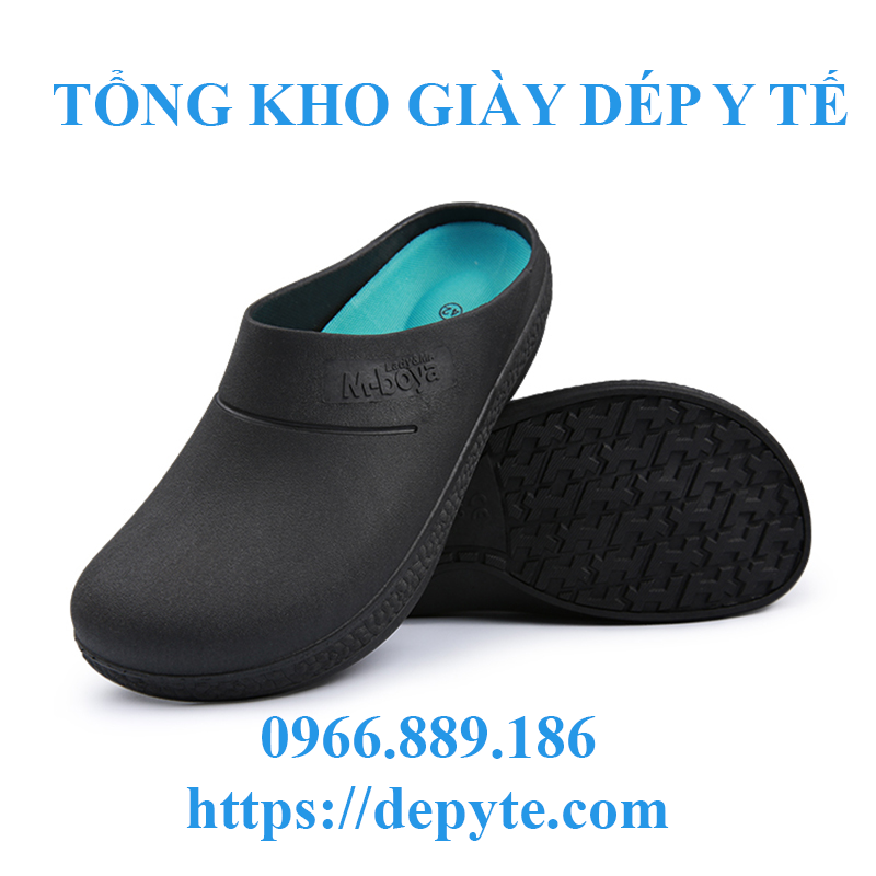 giày đầu bếp chuyên dụng trong nhà bếp, công xưởng chống trơn hiệu quả
