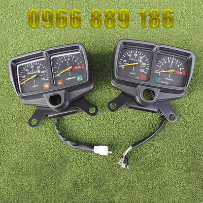 Xe máy CG125 Xingfu XF lắp ráp nhạc cụ Chu Giang ZJ Huamao không có bánh răng hiển thị cũ mét mét đo dặm miễn phí vận chuyển công tơ mét sirius đồng hồ wave 50cc