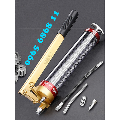 máy bơm mỡ công nghiệp Súng bơm mỡ bò bằng tay áp suất cao bơm dầu mỡ bôi trơn động cơ ô tô máy múc súng bơm mỡ cầm tay áp lực cao máy bơm mỡ mini