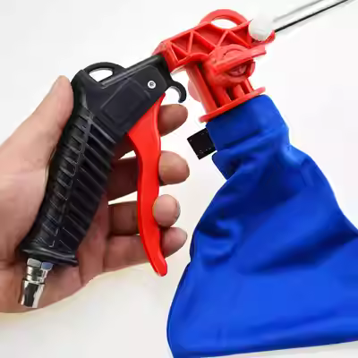 Súng xịt bụi Áp suất cao khí nén mạnh mẽ hút và thổi súng hút chân không sử dụng kép máy nén khí hút thổi máy may súng hút loại bỏ bụi súng súng hút bụi dùng khí nén súng thổi hơi khí nén