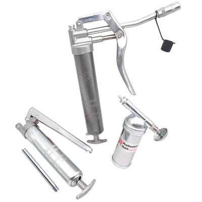 đầu bơm mỡ móc Vương giả súng mỡ bằng tay mini 100CC nhỏ máy công cụ cấp công nghiệp áp suất cao súng dầu nhỏ súng bơm mỡ bằng tay máy bơm mỡ cầm tay