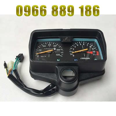 đồng hồ điện tử cho xe wave Honda CG Kingdom ba dụng cụ WY125-R lắp ráp dụng cụ đo đường đồng hồ tốc độ dừng mét đồng hồ đồng hồ cho wave nhỏ mặt đồng hồ điện tử xe wave