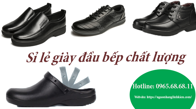 Tổng hợp các loại giày đầu bếp chất lượng sử dụng cho nhà hàng khách sạn