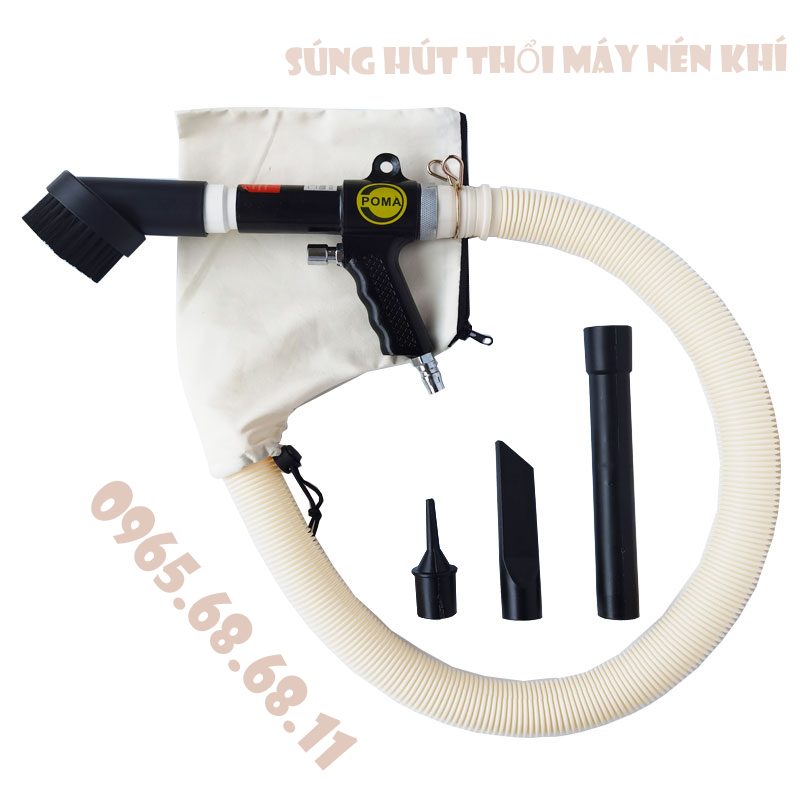 Ba ưu điểm nổi bật của súng hút thổi khí nén