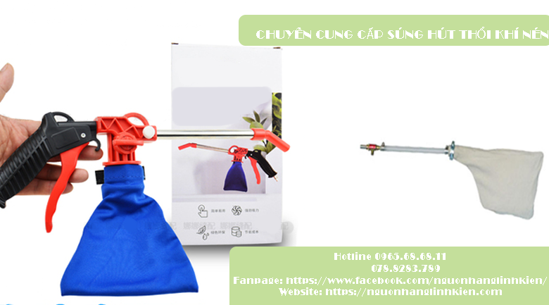 Ưu và nhược điểm của súng hút thổi khí nén?