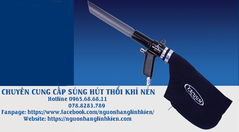 Những lý do khiến bạn phải mua súng hút thổi khí nén POMA ngay hôm nay