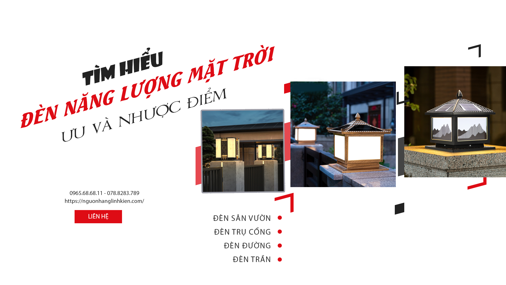 Đèn sân vườn năng lượng mặt trời có những ưu và nhược điểm gì?